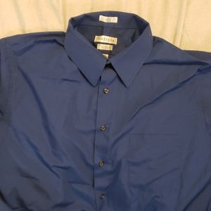 Royal Blue Van Heusen Long sleeve Dress shirt